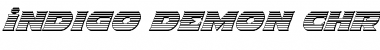 Download Indigo Demon Chrome Italic Font Download Indigo Demon Chrome Italic Font