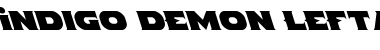 Download Indigo Demon Leftalic Font Download Indigo Demon Leftalic Font