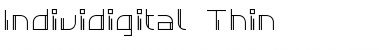 Download Individigital Thin Font Download Individigital Thin Font