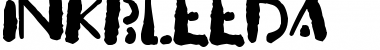 Download Inkbleeda Font Download Inkbleeda Font