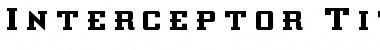 Download Interceptor Title Font Download Interceptor Title Font