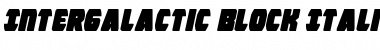 Download Intergalactic Block Italic Font Download Intergalactic Block Italic Font