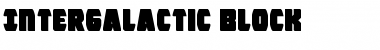 Download Intergalactic Block Font Download Intergalactic Block Font