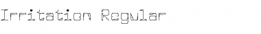 Download Irritation Font Download Irritation Font