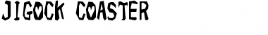 Download JIGOCK-COASTER Regular Font