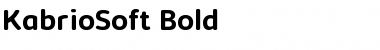 Download Kabrio Soft Bold Font