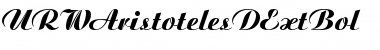 Download URWAristotelesDExtBol Regular Font