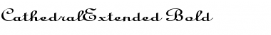 Download CathedralExtended Bold Font