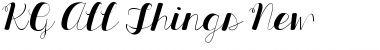 Download KG All Things New Regular Font