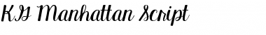 Download KG Manhattan Script Regular Font