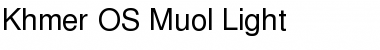Download Khmer OS Muol Light Regular Font