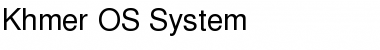 Download Khmer OS System Regular Font