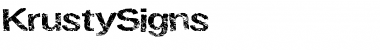 Download KrustySigns Regular Font