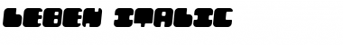 Download Leben Font