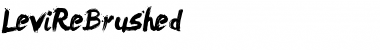 Download LeviReBrushed Font