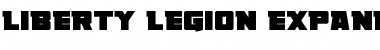 Download Liberty Legion Expanded Expanded Font Title Preview
