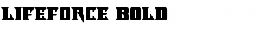 Download Lifeforce Bold Bold Font Title Preview