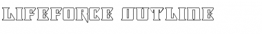 Download Lifeforce Outline Outline Font Title Preview