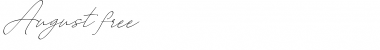 Download August free Font Download August free Font