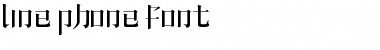 Download Line phone font Regular Font Title Preview