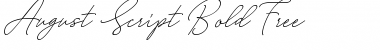 Download August Script Bold free Font Download August Script Bold free Font