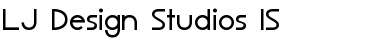 Download LJ Design Studios IS Regular Font Title Preview