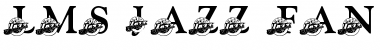 Download LMS Jazz Fan Regular Font Title Preview