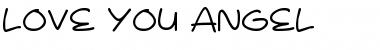 Download Love You Angel Regular Font Title Preview Download Love You Angel Regular Font Title Preview