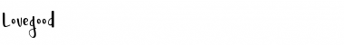 Download Lovegood Regular Font Title Preview