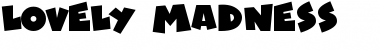 Download Lovely Madness Regular Font Title Preview