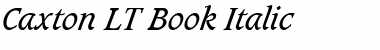 Download Caxton LT Book Font