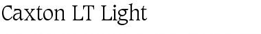 Download Caxton LT Light Regular Font