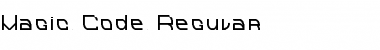 Download Magic Code Regular Font