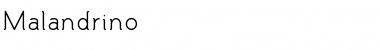 Download Malandrino Font