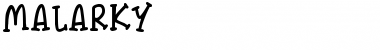 Download Malarky Font