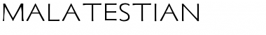 Download Malatestian Font