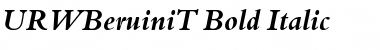 Download URWBeruiniT Bold Italic Font