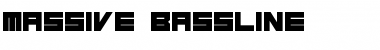 Download Massive Bassline Regular Font
