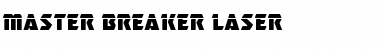 Download Master Breaker Laser Regular Font