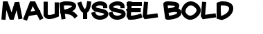 Download Mauryssel Bold Font