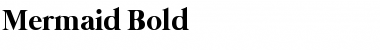 Download Mermaid Bold Font