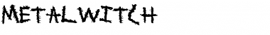 Download MetalWitch Regular Font