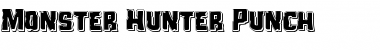 Download Monster Hunter Punch Regular Font