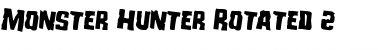 Download Monster Hunter Rotated 2 Regular Font