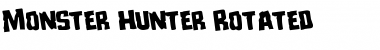 Download Monster Hunter Rotated Regular Font