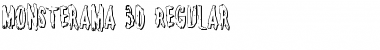 Download Monsterama 3D Regular Font