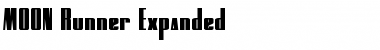 Download MOON Runner Expanded Expanded Font
