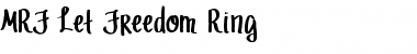 Download MRF Let Freedom Ring Bold Font