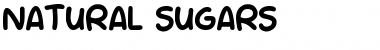 Download NATURAL SUGARS Font
