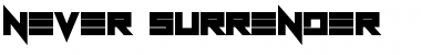 Download Never Surrender Font